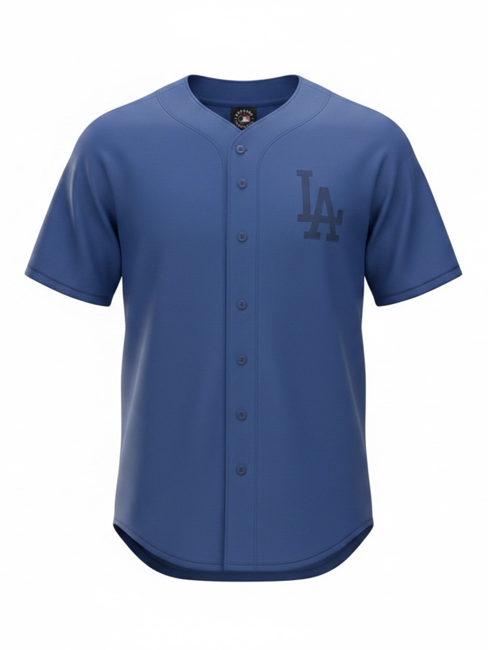 Genuine Merchandise Men's Los Angeles Button-Front Jersey in Royal Blue